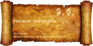 Harmos Veronika névjegykártya